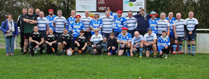 L'équipe du Kituro de la partie au Walking Rugby Festival à Calais