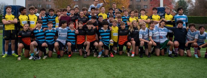 Plus de 50 jeunes réunis lors du premier tournoi des BelBarians7