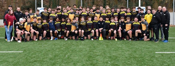 Amical entre les U16 Rugby Vlaanderen et LBFR