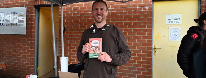 L'ancien joueur Benoît Goutière a sorti un livre pour enfants sur le rugby