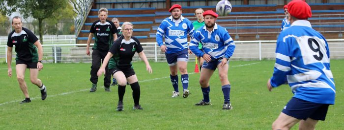 Six équipes au premier tournoi de Walking Rugby en Belgique