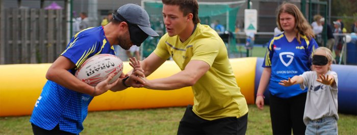 Le ROC a présenté le Cécirugby au Festival des Solidarités