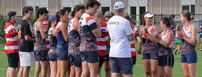 Le Touch Roosters 91 de Paris remporte le tournoi de pré-saison d'Oudenaarde