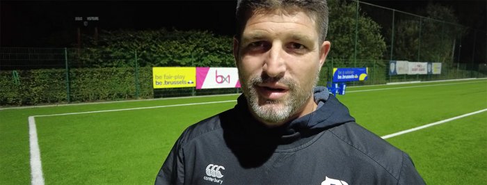 'On veut être capable de montrer que le rugby belge continue de progresser'