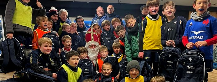 Saint-Nicolas débarque au ROC ce samedi 22 novembre : rugby, fête et solidarité !
