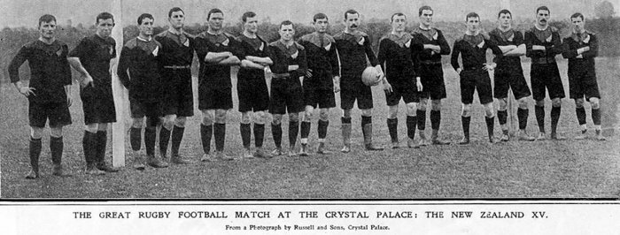 Histoire du rugby : un jour, un match, Pays de Galles - Nouvelle-Zélande de 1905
