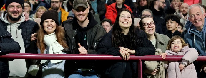 Des malentendants et malvoyants ont aussi pu suivre les Diables Noirs