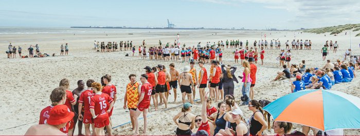 Début des inscriptions au Belgian Beach Rugby de Blankenberge, qui s'ouvre aux jeunes