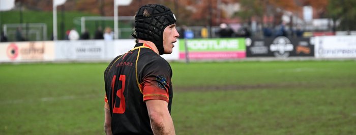 Première titularisation et premier essai pour Romain Goutière avec Bourgoin-Jallieu