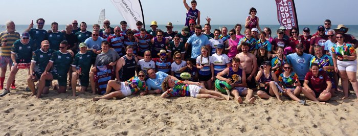 Courtrai double vainqueur du Beach Rugby d'Ostende