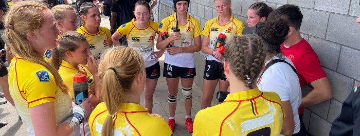 Une nouvelle quatrième place pour les Belges au Championnat d'Europe U18 à 7 féminin