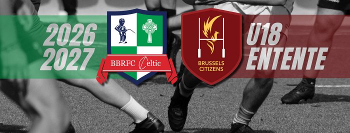 BBRFC Celtic en Brussels Citizens lanceren nieuwe U18-entente