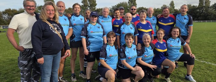 Walking Rugby : l'ASUB rentré de Calais avec une 9e place, et trois arbitres formés