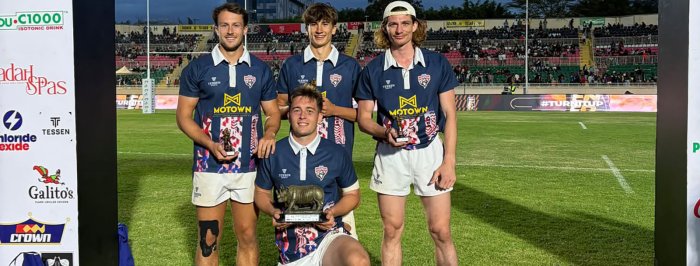 Quatre Belges sur le podium au Safari 7's au Kenya