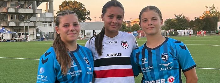 Lily-Rose Misson, Charlotte Wuillaume et Laure Grégoire se rencontrent à Agen